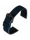 Strap Rubber 8846 easy click Blue 18mm