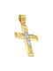 Gold Cross ST25574F 14 Carat gold cross