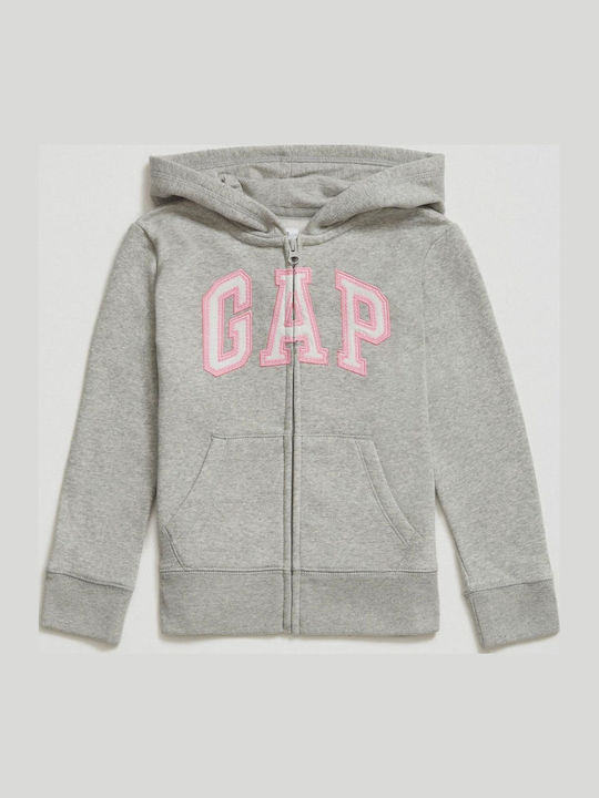 GAP Athletic Kids Sweatshirt Cardigan Cotton wi...