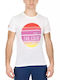 Babolat Exercise Message Tee 4MS22445-1056 Ανδρική Μπλούζα Λευκή