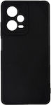 Ancus Silicone Back Cover Black (Redmi Note 12 Pro 5G)