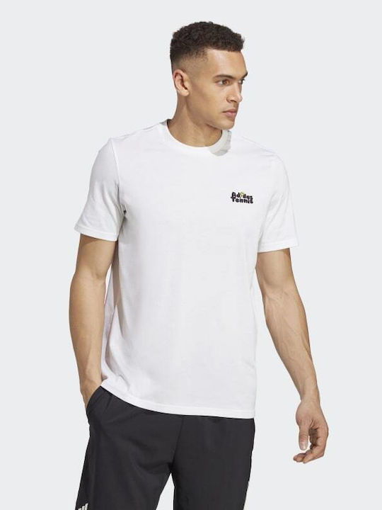 Adidas Men's Short Sleeve T-shirt White