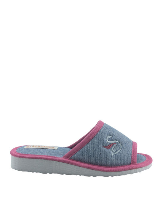 Kolovos Terry Women's Slippers 182 Pink