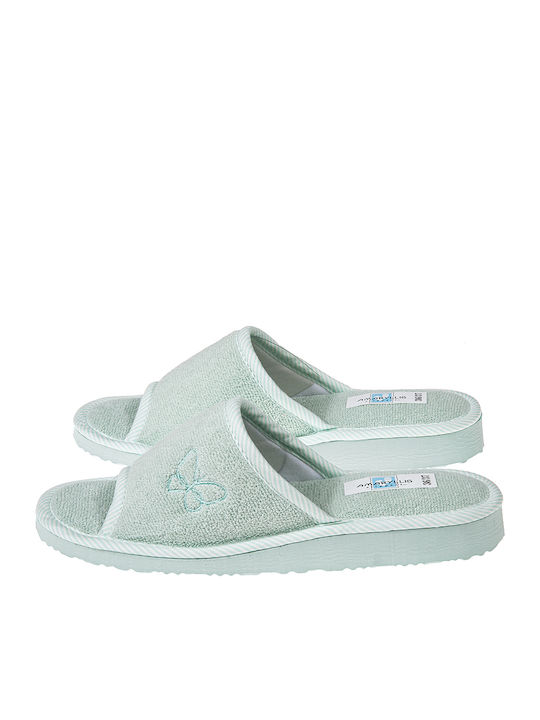 Amaryllis Slippers Πετσετέ Χειμερινές Γυναικείε...