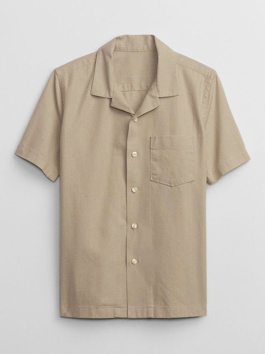 GAP Kids One Color Shirt Khaki