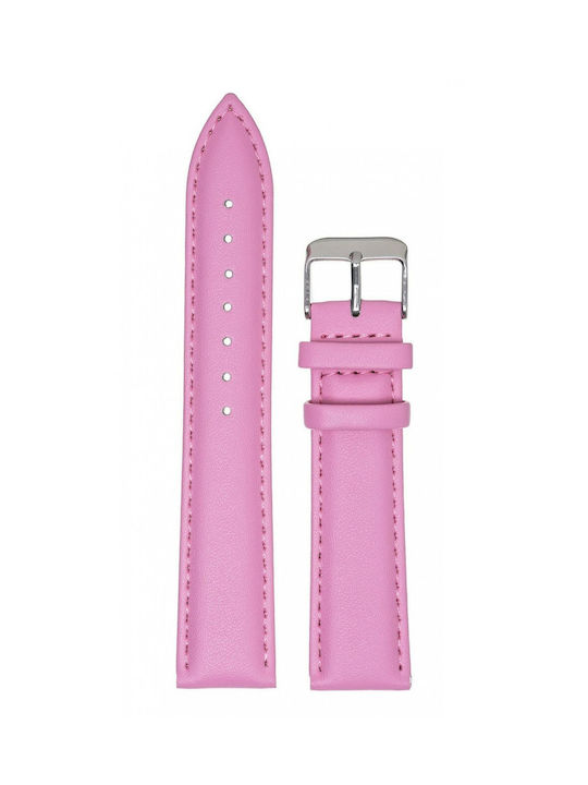 Tzevelion Leather Strap Pink 16mm
