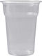 Lux ΜΠΥΡΑΣ Disposable Plastic Drinkware Transparent 400ml 50pcs