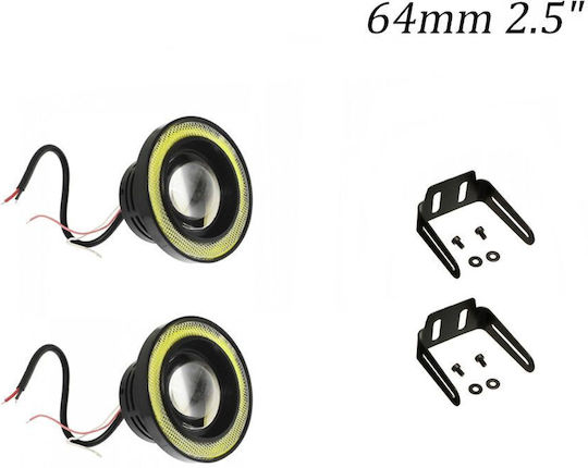 Factory Waterproof Headlights Car in Bar Shape LED 12V 40W 6.4cm with White Lighting 2pcs