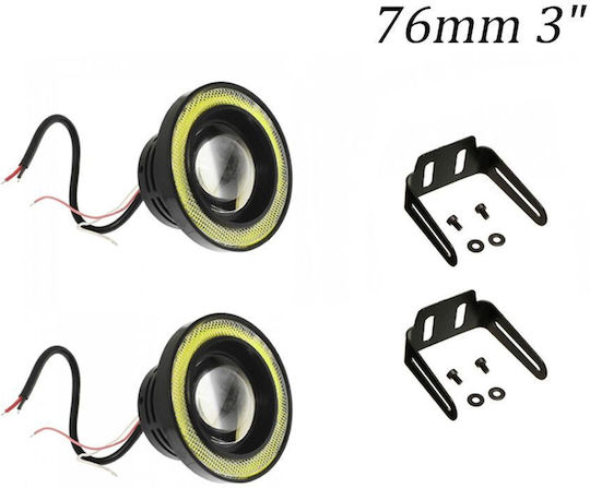 Factory LED 12V 40W 7.6cm with White Lighting 2pcs