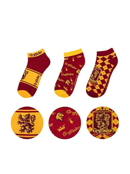 Cinereplicas Gryffindor’s Socks Multicolour 3Pack Cinereplicas Gryffindor’s Socks Multicolour 3Pack