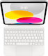 Apple Magic Flip Cover Silicone with Keyboard English US Silver (iPad 2022 10.9'') MQDP3LB/A