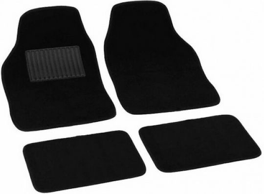 Bottari Set of Front and Rear Mats 4pcs Black