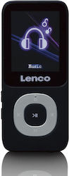 Lenco MP4 Player (4GB) with LCD 1.8" Display Black