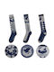 Cinereplicas Gemusterte Socken Blau 3Pack