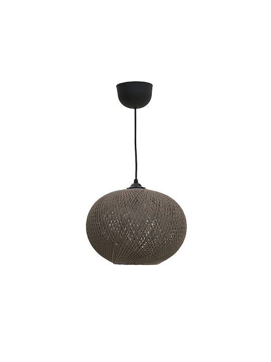 Click Pendant Light Single-Light Ball Beige