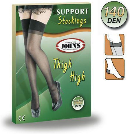 Johns Socks Thigh High 140 Den 19-22 mmHg Lama