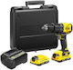 Stanley SFMCD711D2K Κρουστικό Δραπανοκατσάβιδο Μπαταρίας Brushless 18V