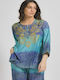 Ble Resort Collection Women's Maxi Caftan Beachwear Green
