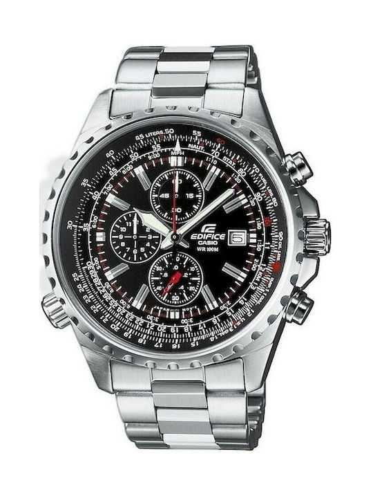 Casio Watch Chronograph Battery with Silver Met...