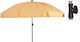 Koopman Foldable Beach Umbrella Diameter 2.5m Mustard