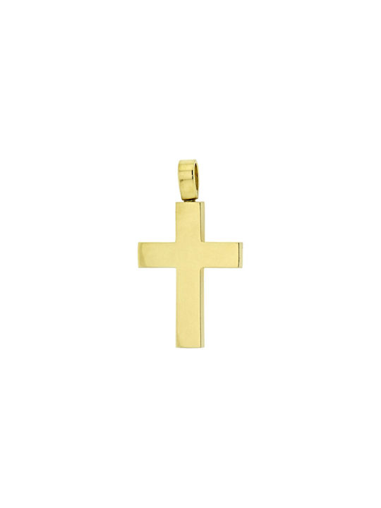 Goldkreuz 14 Karat ST00270 (Unisex)