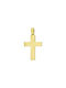 Gold Cross 14 Carat ST00270 (Unisex)