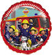 Μπαλόνι Foil Paw Patrol Στρογγυλό Fireman Sam Πολύχρωμο 43εκ.