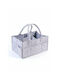 Changing table organizer - fabric cosmetic basket