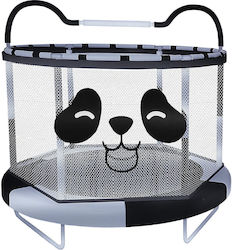Bebe Stars Panda Τραμπολίνο Παιδικό Διαμέτρου 140εκ. με Λαβή & Προστατευτικό Δίχτυ