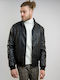 Leatherette Jacket Black IL GRANCHIO