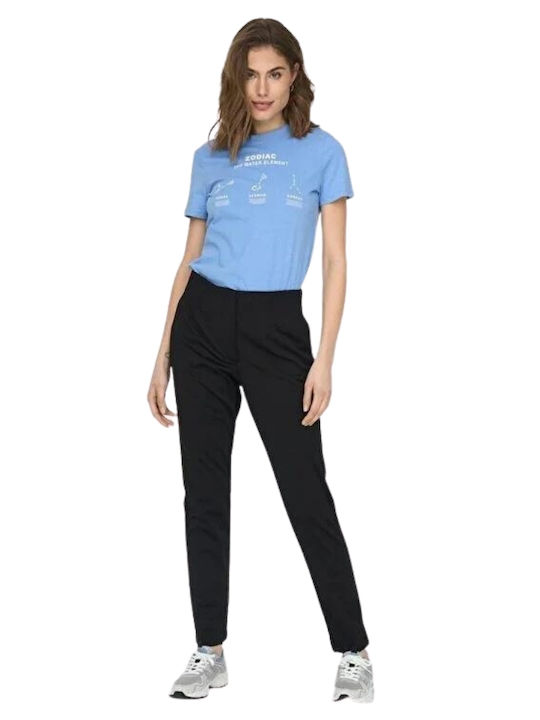 Only Damen T-shirt Hellblau