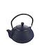 Luigi Ferrero Teapot Cast Iron Blue 500ml