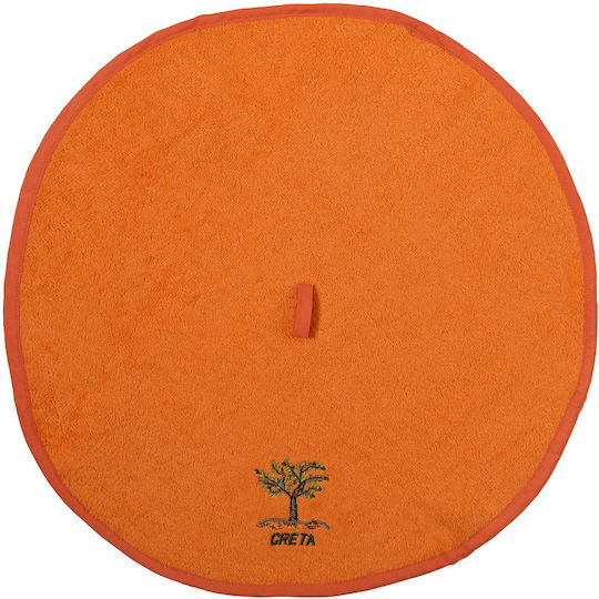 Silk Fashion Küchentuch aus 100% Baumwolle in Orange Farbe