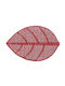 Atmosphera Platzdeckchen Stoff Rot 50x33cm 1Stück