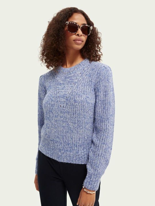 Scotch & Soda Women's Long Sleeve Sweater Purple