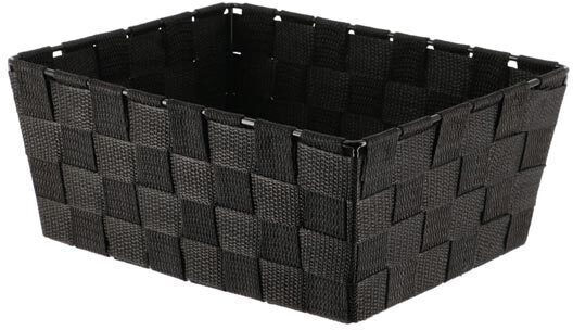 Coș de Depozitare Tesatura Negru 25x19.5x10.5cm 1buc