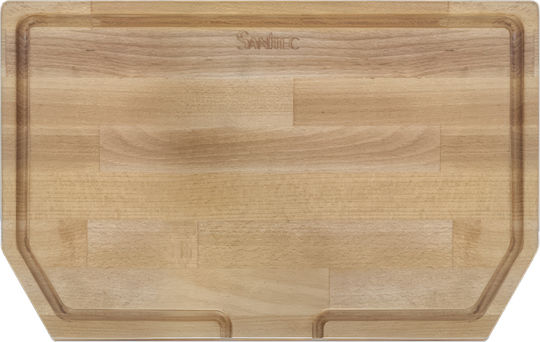 Sanitec No 8 Плот за рязане Дърво Кафяв 45x25.5см 1бр