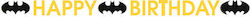 Amscan Happy Birthday Batman Γιρλάντα για Party Batman 180εκ. Amscan Happy Birthday Batman Γιρλάντα για Party Batman 180εκ.
