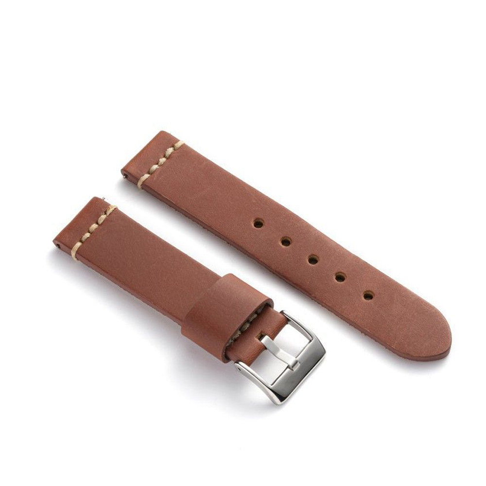 Diloy Straps 392.08.20 Leather Strap Brown 20mm Skroutz.cy