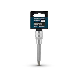 Bormann Pro Bit-Stecknuss mit Torx-Bit und Antriebsvierkant 1/2'' Größe T45 1Stück