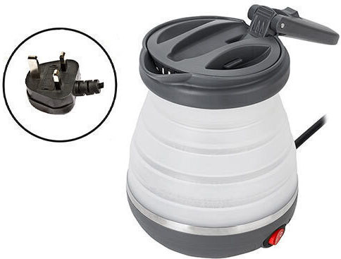 Adler Електрическа Кана За Пътуване 600ml 750W Бяла