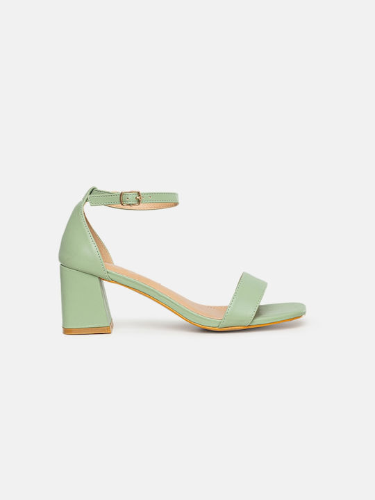 InShoes Damen Sandalen in Grün Farbe