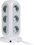 Verbatim EUPT-01 Power Strip White