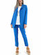 Damen Chino Hose Blau