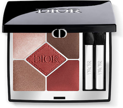 Dior 5 Couleurs Couture Παλέτα με Σκιές Ματιών σε Στερεή Μορφή 673 Red Tartan 7gr