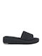 Gracen Women's Leather Platform Wedge Sandals Black