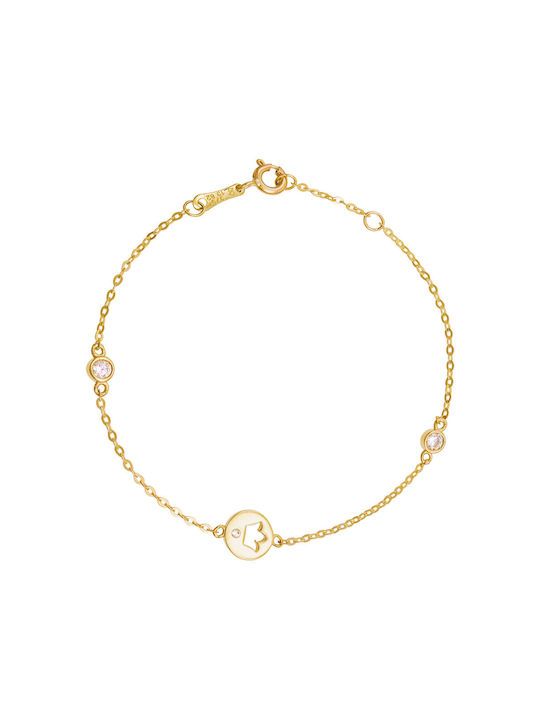 Gold bracelet VR299 14 Carats