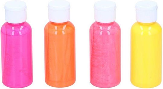 Artico Neon Acrylic Paints Acrylic Paint Set in Mehrfarbig color 80ml 8Stück