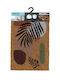Atmosphera Entrance Mat made of Coir with Anti-slip Backing Brown 40x60cm