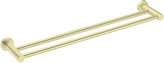 Sparke Double Wall-Mounted Bathroom Rail Gold